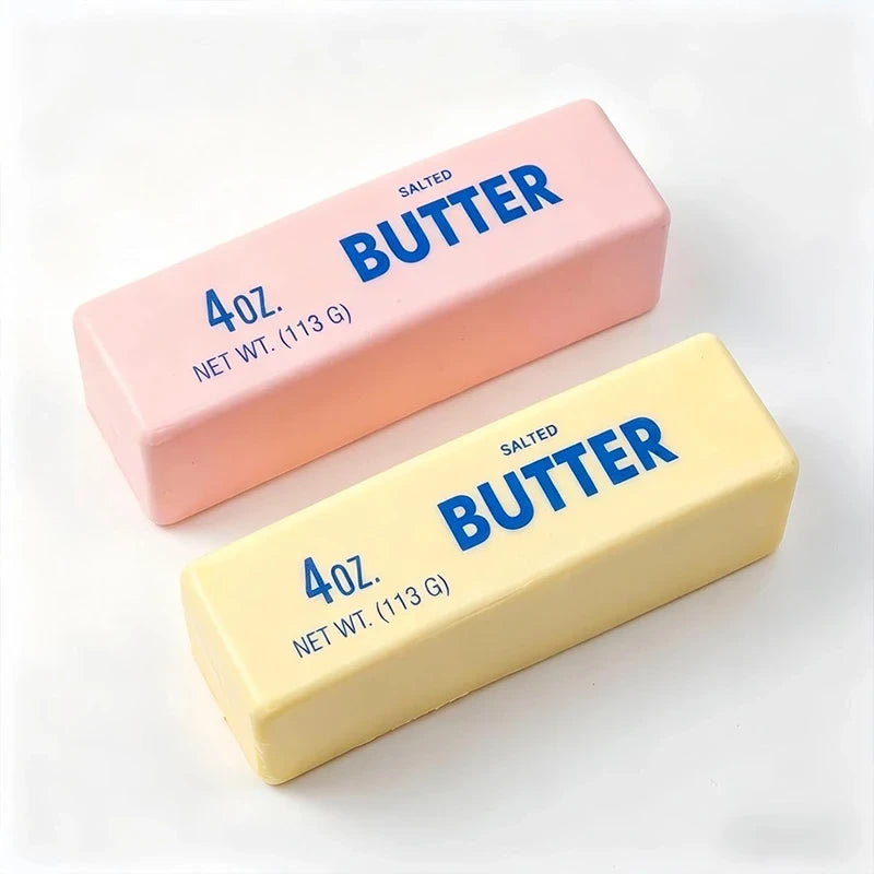 14/24CM Butter Stick Fidget Toys Squishy