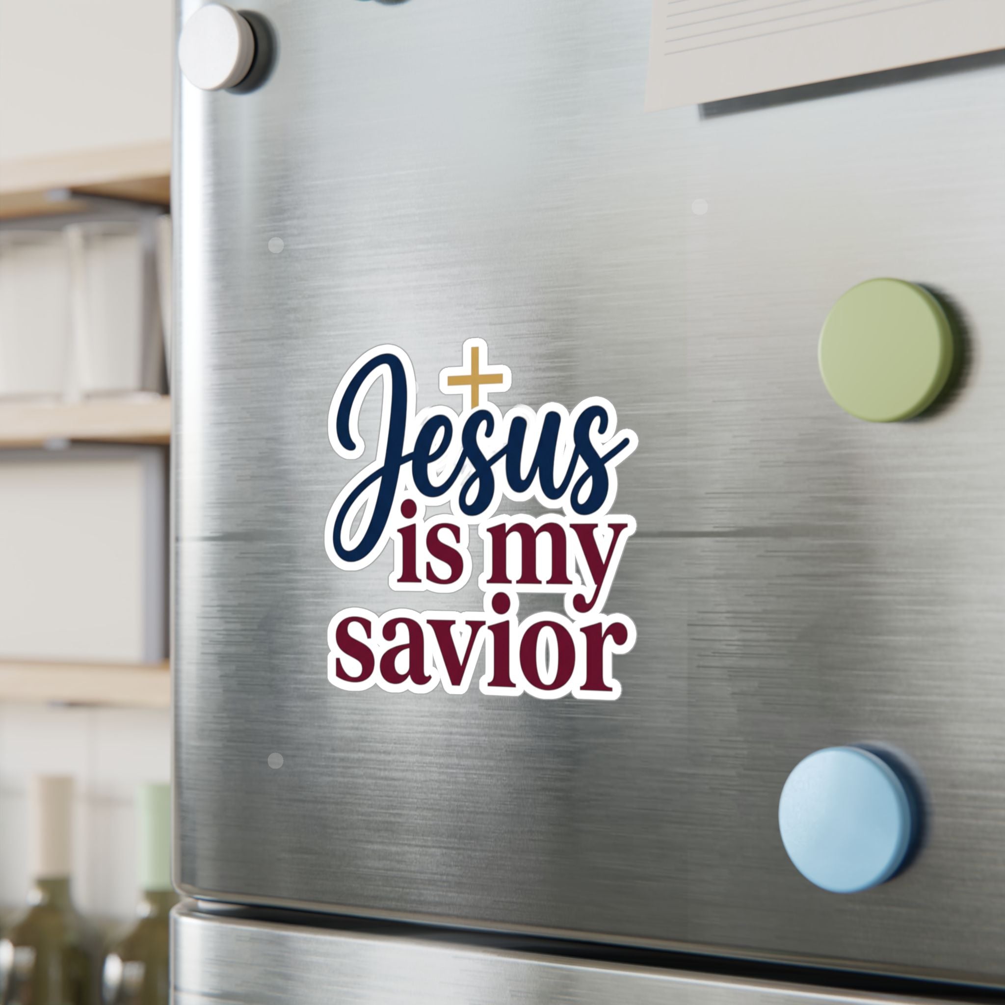 Jesus Is My Savior Vinyl Sticker