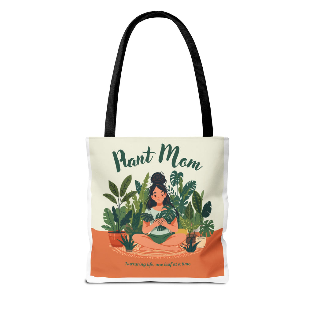 Plant Mama Tote Bag — Floral Plant Mom Canvas Carryall