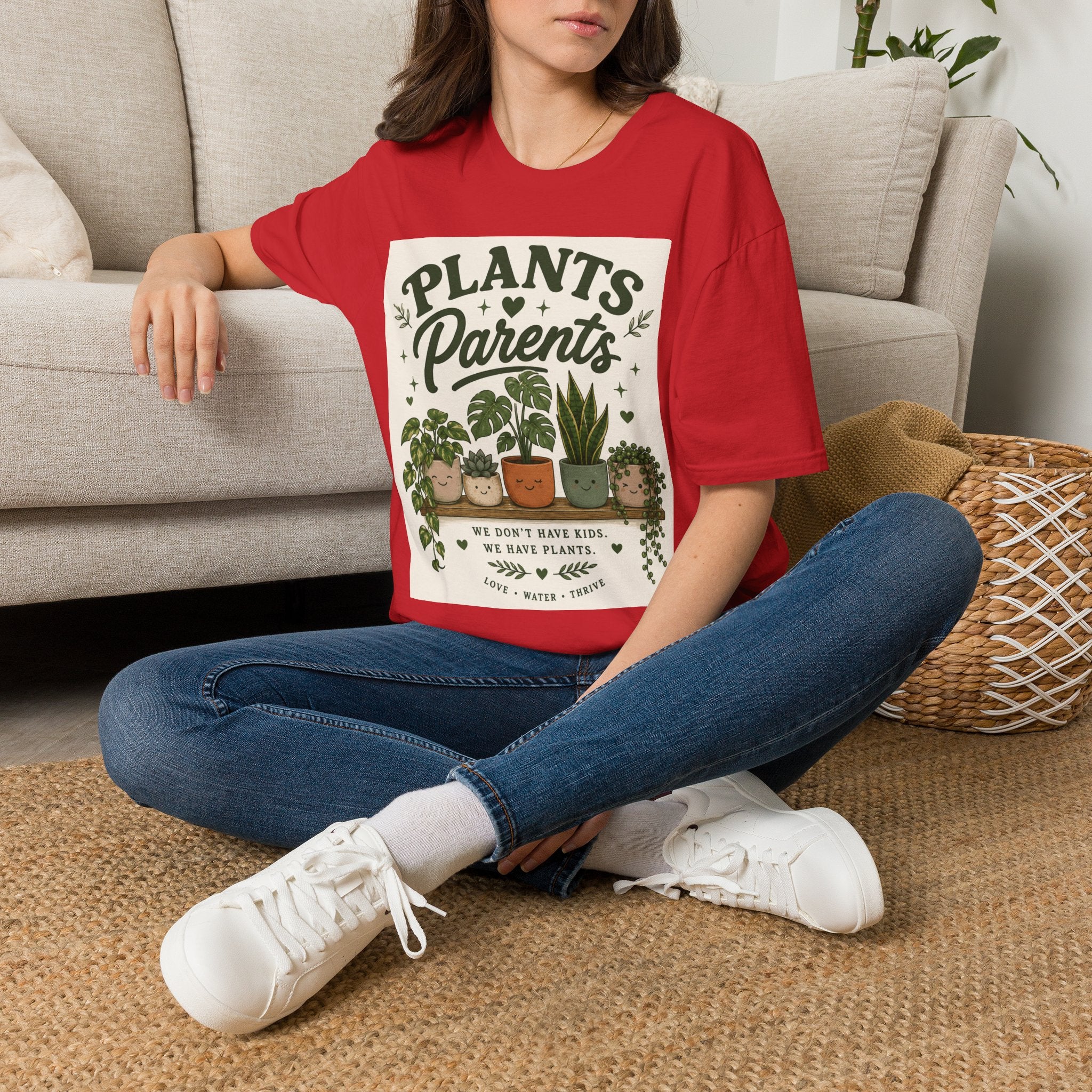 Plants Parents T-Shirt — Funny Plant Lover Graphic Tee