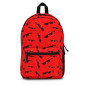 Sunglasses Pattern Backpack – Red Cool Shades Print School Bag