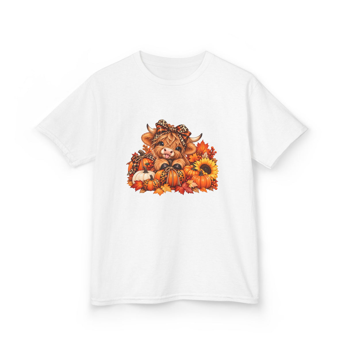 Kids Thanksgiving Harvest Pumpkin Tee