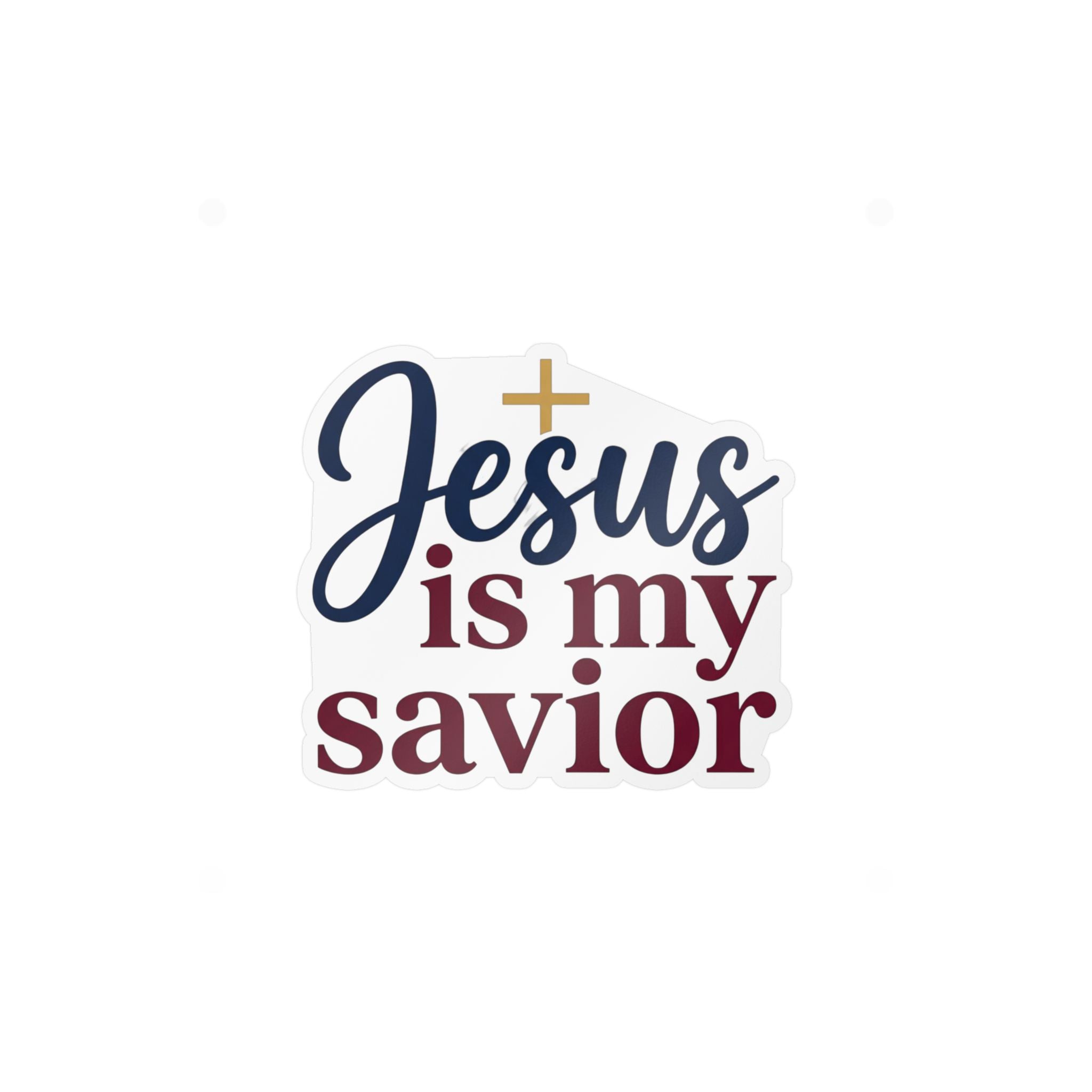 Jesus Is My Savior Vinyl Sticker