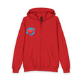 Heart Arrow Zip Hoodie — Youth Graphic Valentine's Hoodie