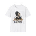 T-Shirt — "Emotionally Haunted" Skeleton Lady Graphic Tee