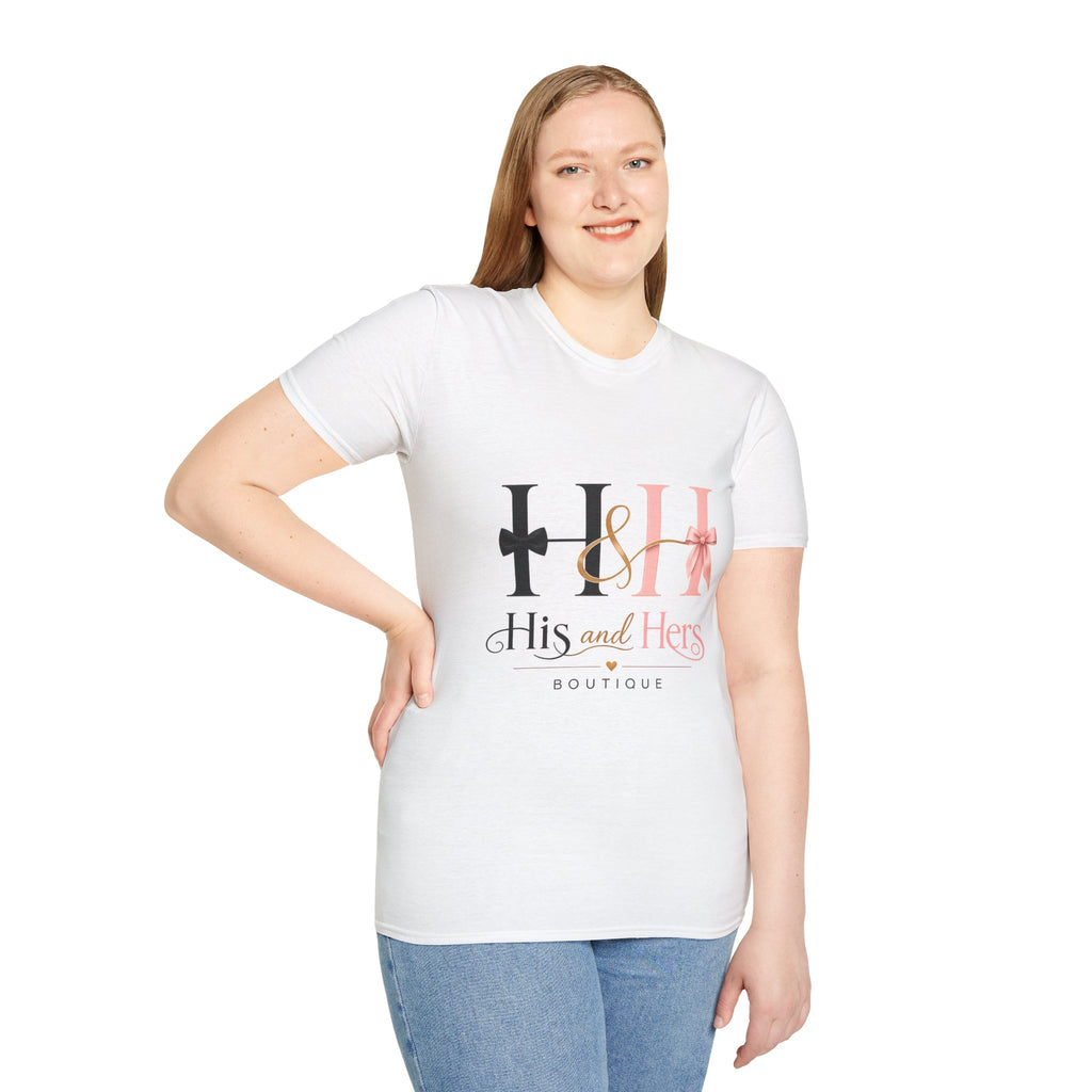 His & Hers T-Shirt — Couples Matching 'His and Hers' Graphic Tee
