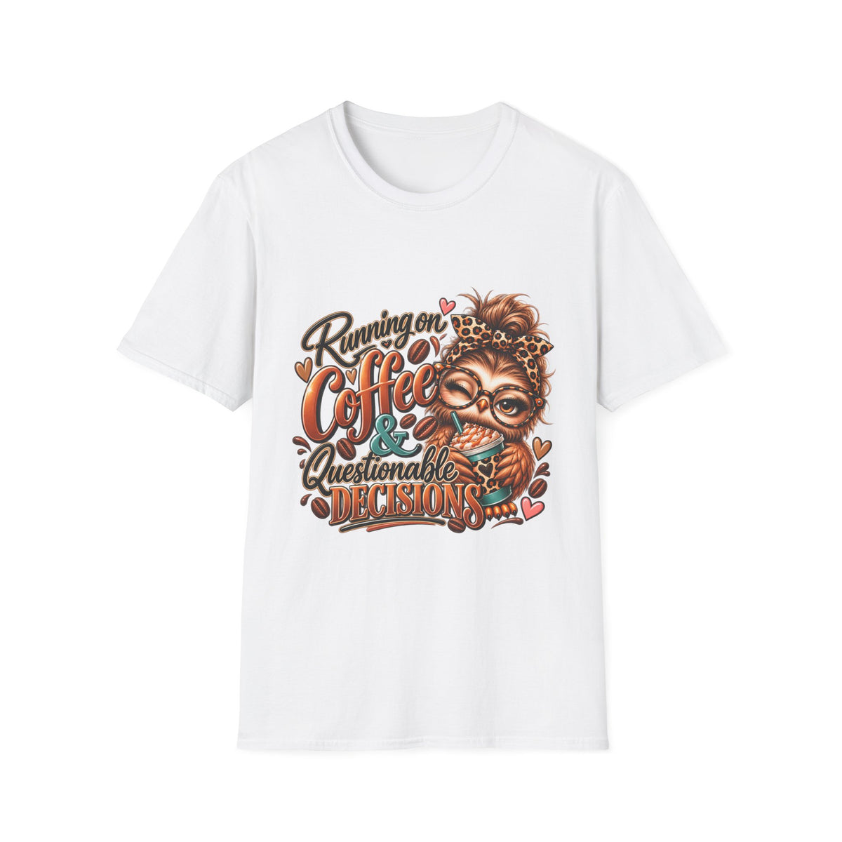 Coffee & Questionable Decisions T-Shirt