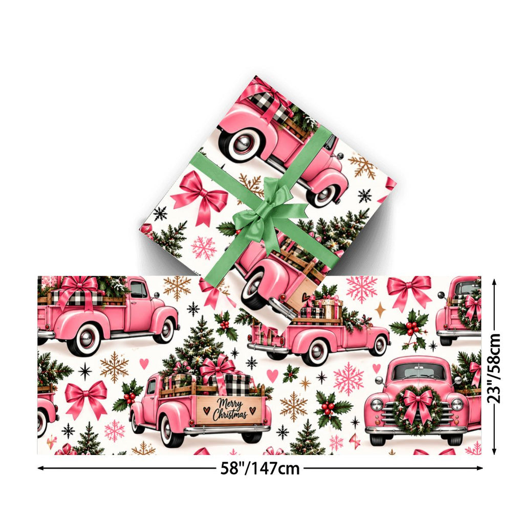 Merry Christmas 3Pack Gift Wrapping Paper