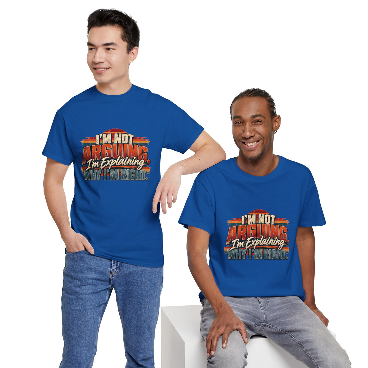 I'm Not Arguing I'm Explaining T-Shirt – Funny Sarcastic Graphic Tee