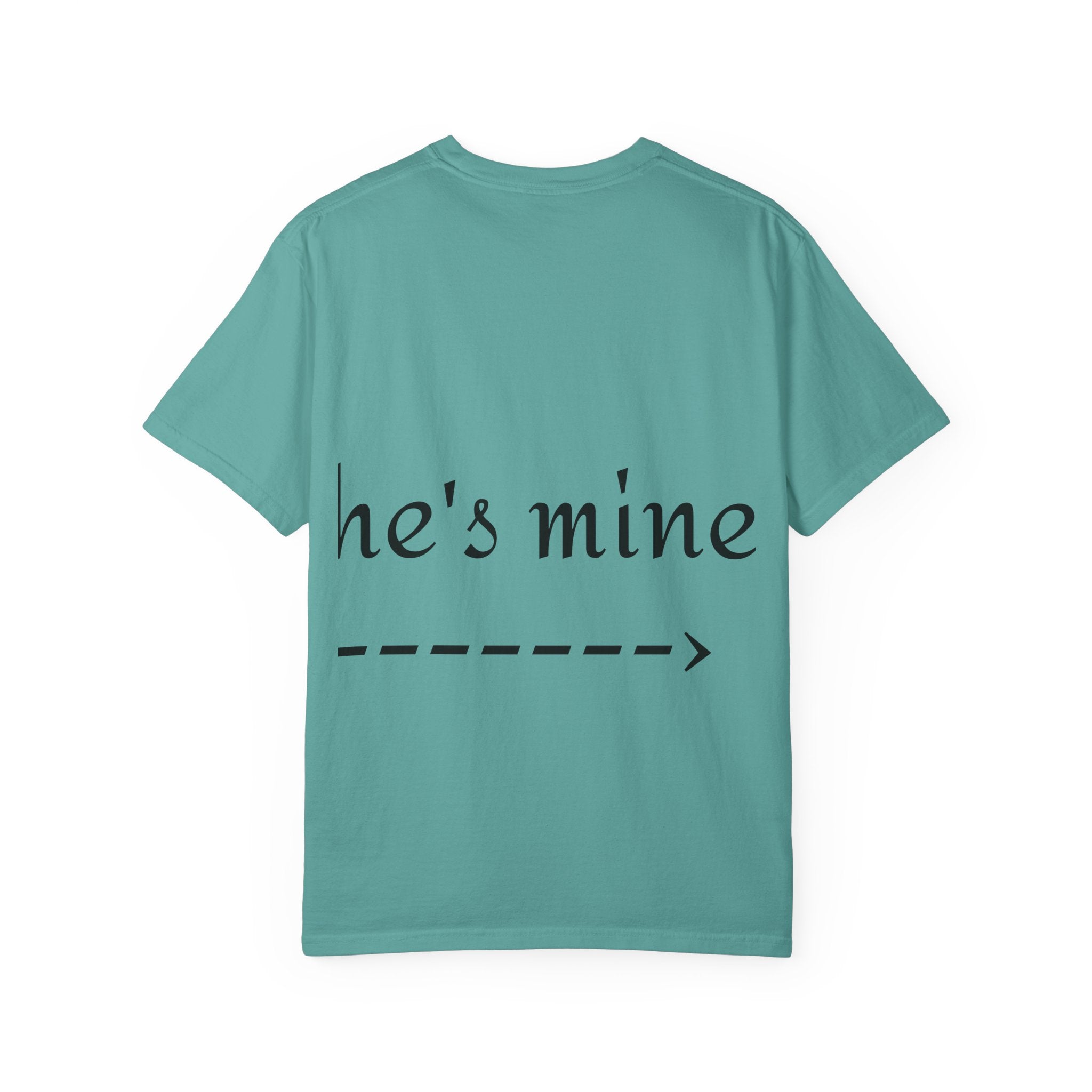 Graphic T-Shirt — "I Ride His Face / He's Mine" Couples Tee