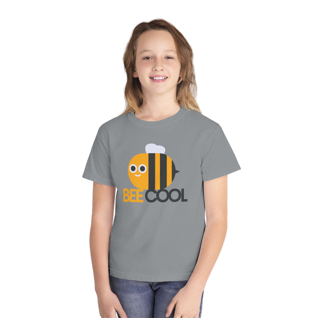 Bee Cool Kids T-Shirt — Cute Bumblebee Graphic Youth Tee