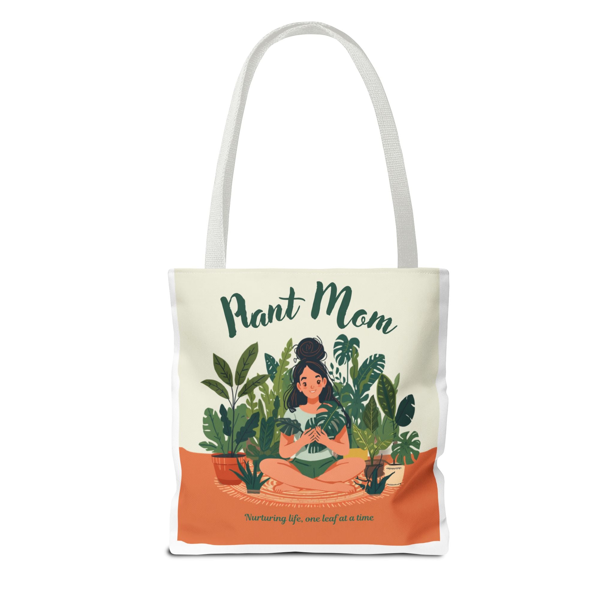Plant Mama Tote Bag — Floral Plant Mom Canvas Carryall
