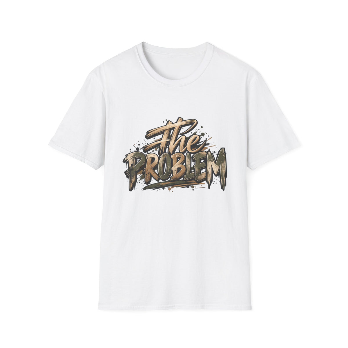 The Problem Graphic Tee — Urban Streetwear Graffiti T-Shirt
