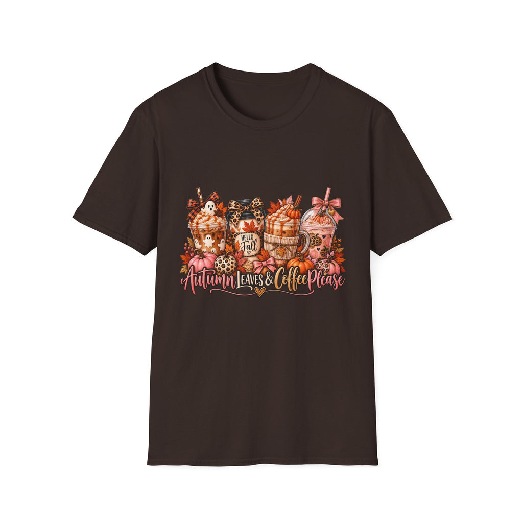 Autumn Harvest Coffee Crewneck Tee
