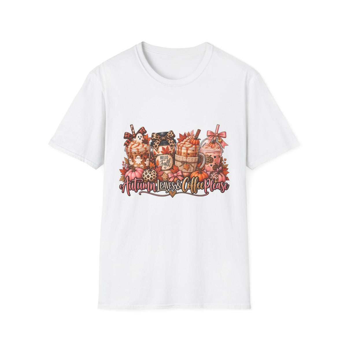 Autumn Harvest Coffee Crewneck Tee