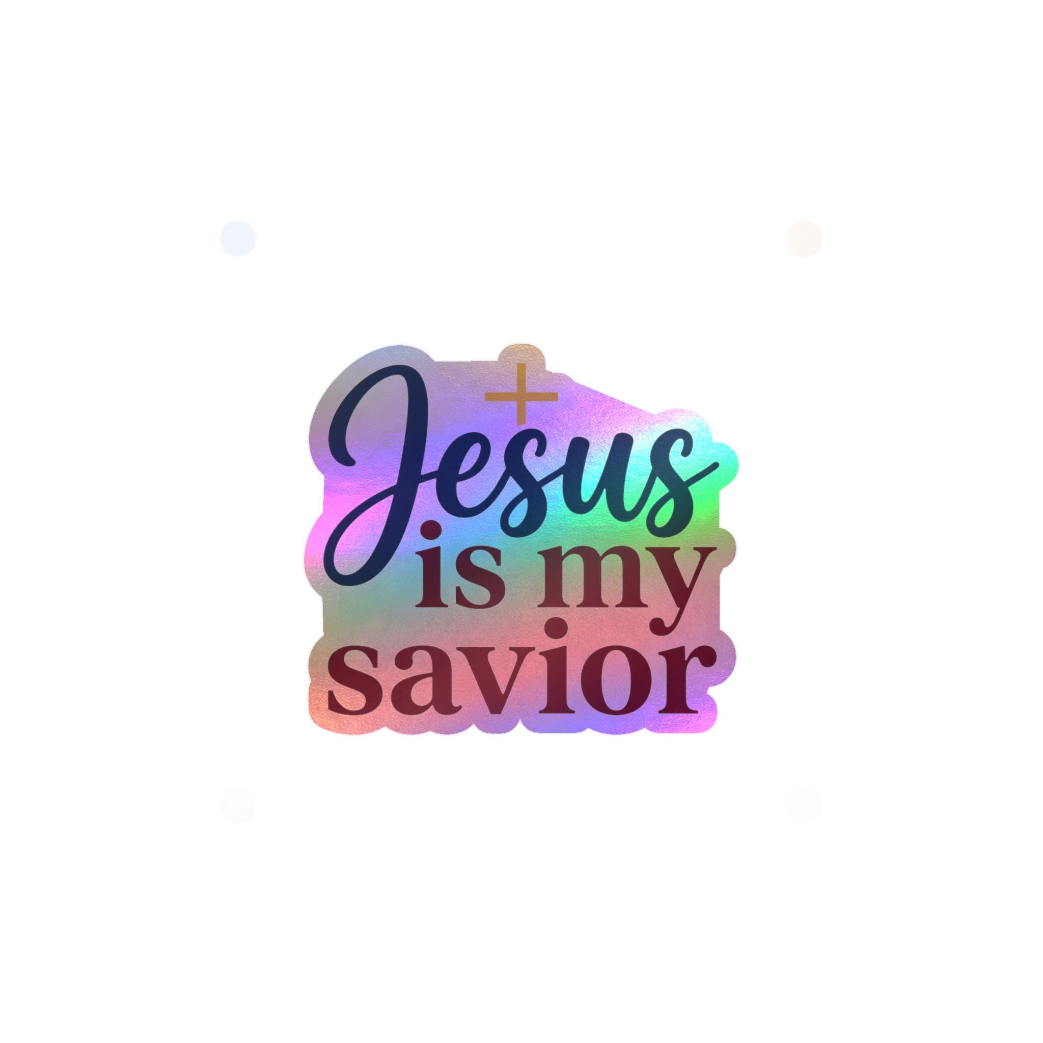 Jesus Is My Savior Vinyl Sticker