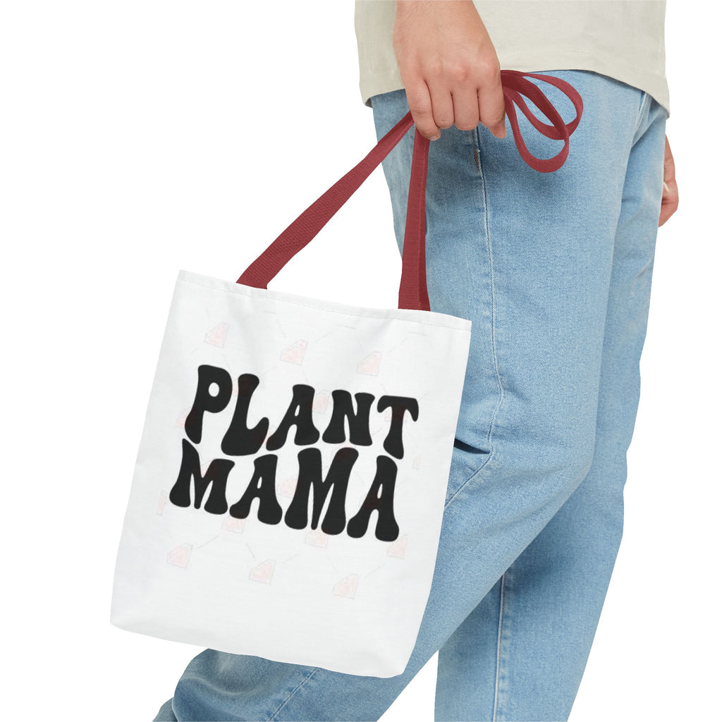 Plant Mama Tote Bag — Floral Plant Mom Canvas Carryall