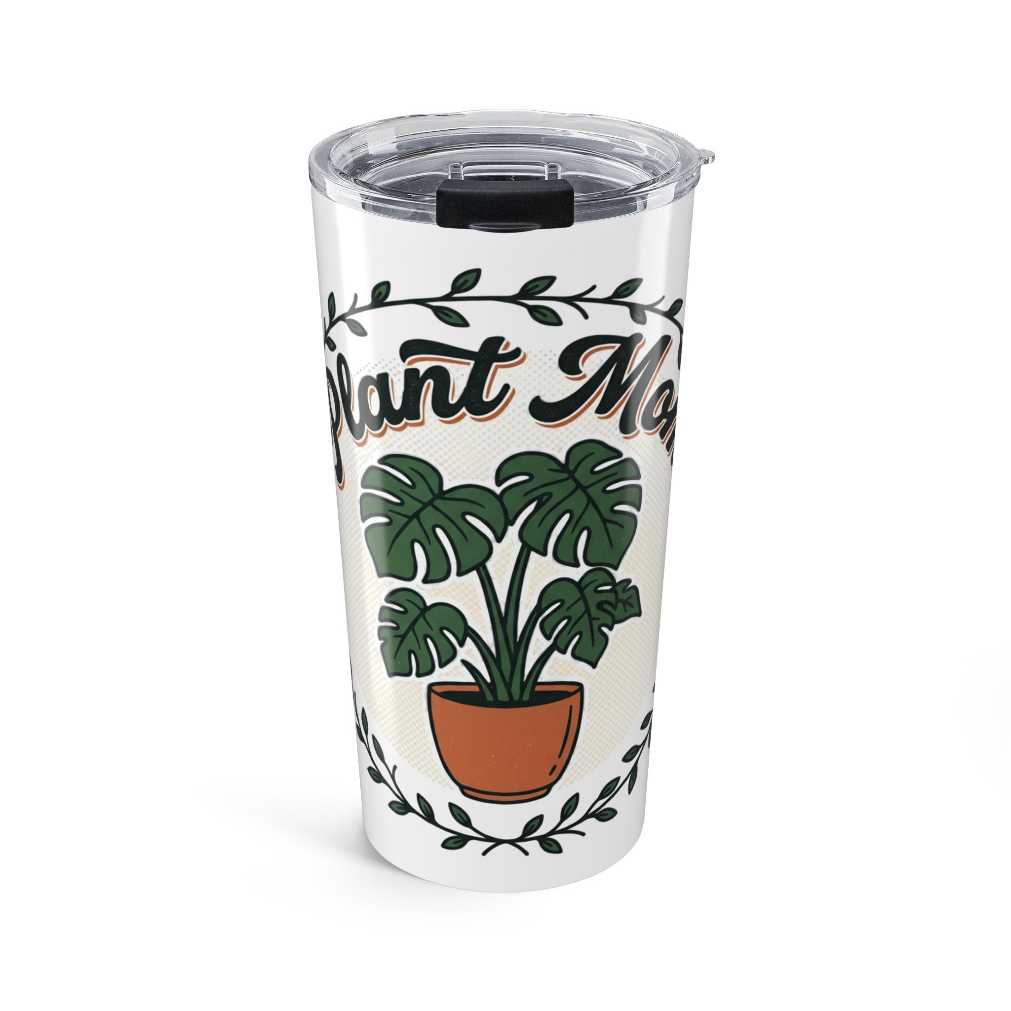 Plant Mom 20oz Tumbler - Insulated Travel Cup for Plant Lovers