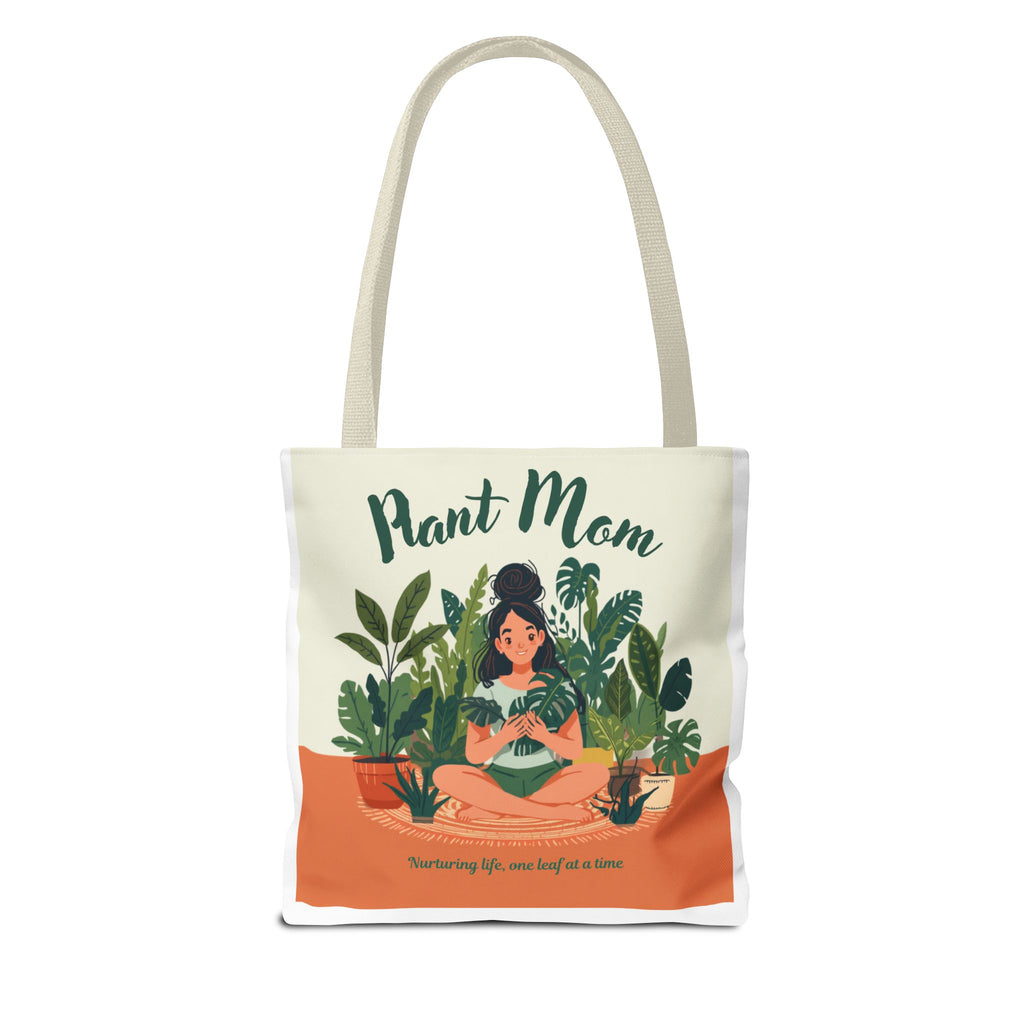 Plant Mama Tote Bag — Floral Plant Mom Canvas Carryall