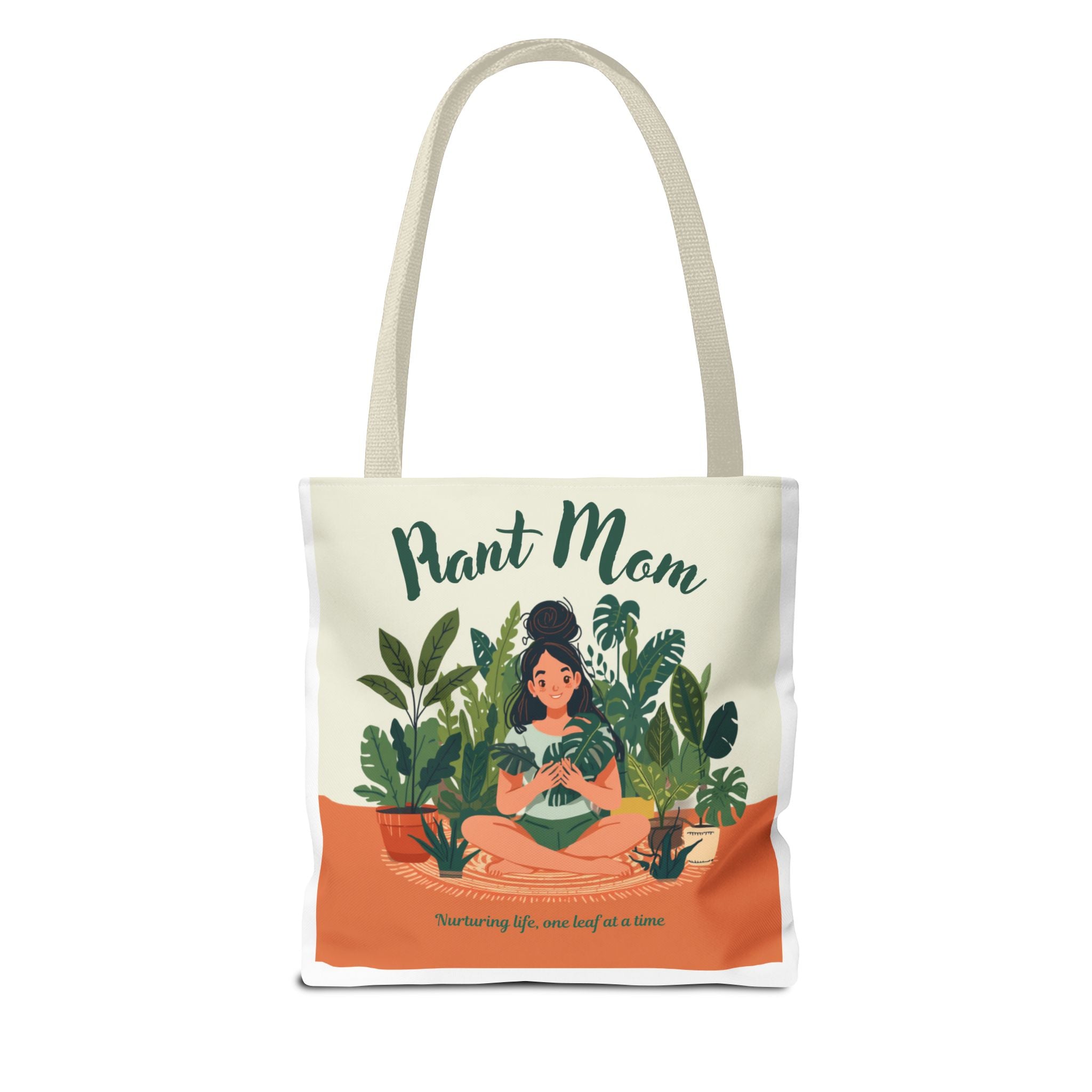 Plant Mama Tote Bag — Floral Plant Mom Canvas Carryall