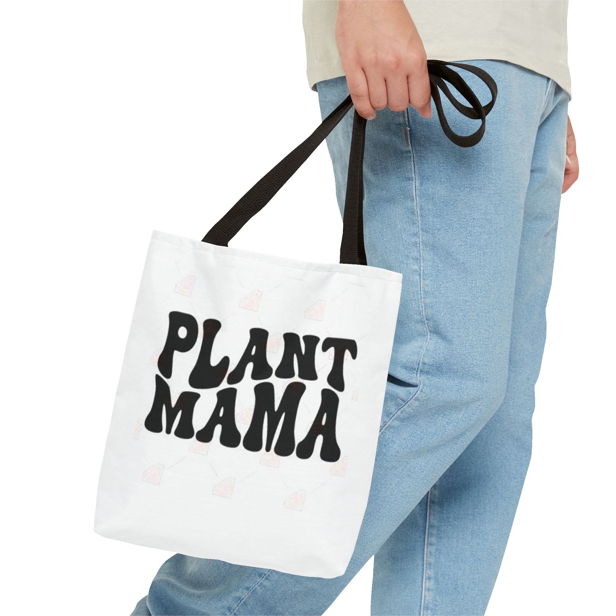Plant Mama Tote Bag — Floral Plant Mom Canvas Carryall
