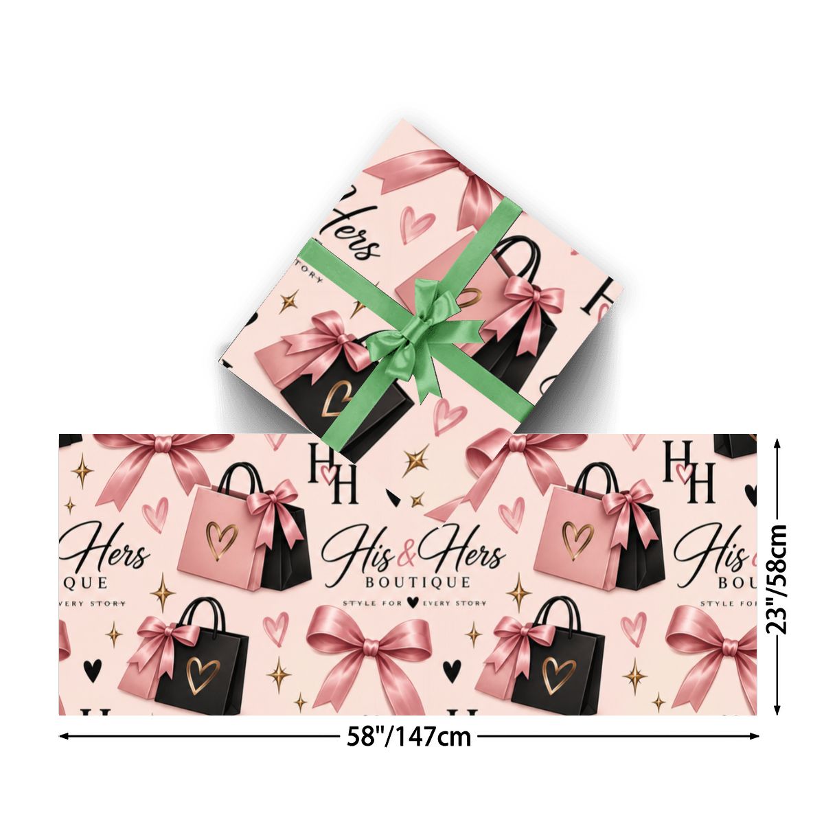 3Pack Gift Wrapping Paper Sheets