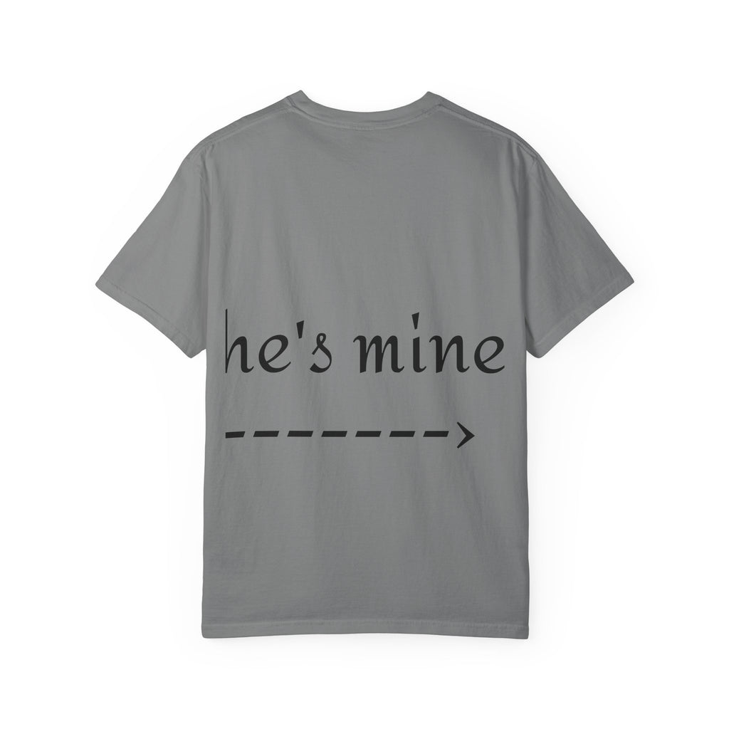 Graphic T-Shirt — "I Ride His Face / He's Mine" Couples Tee