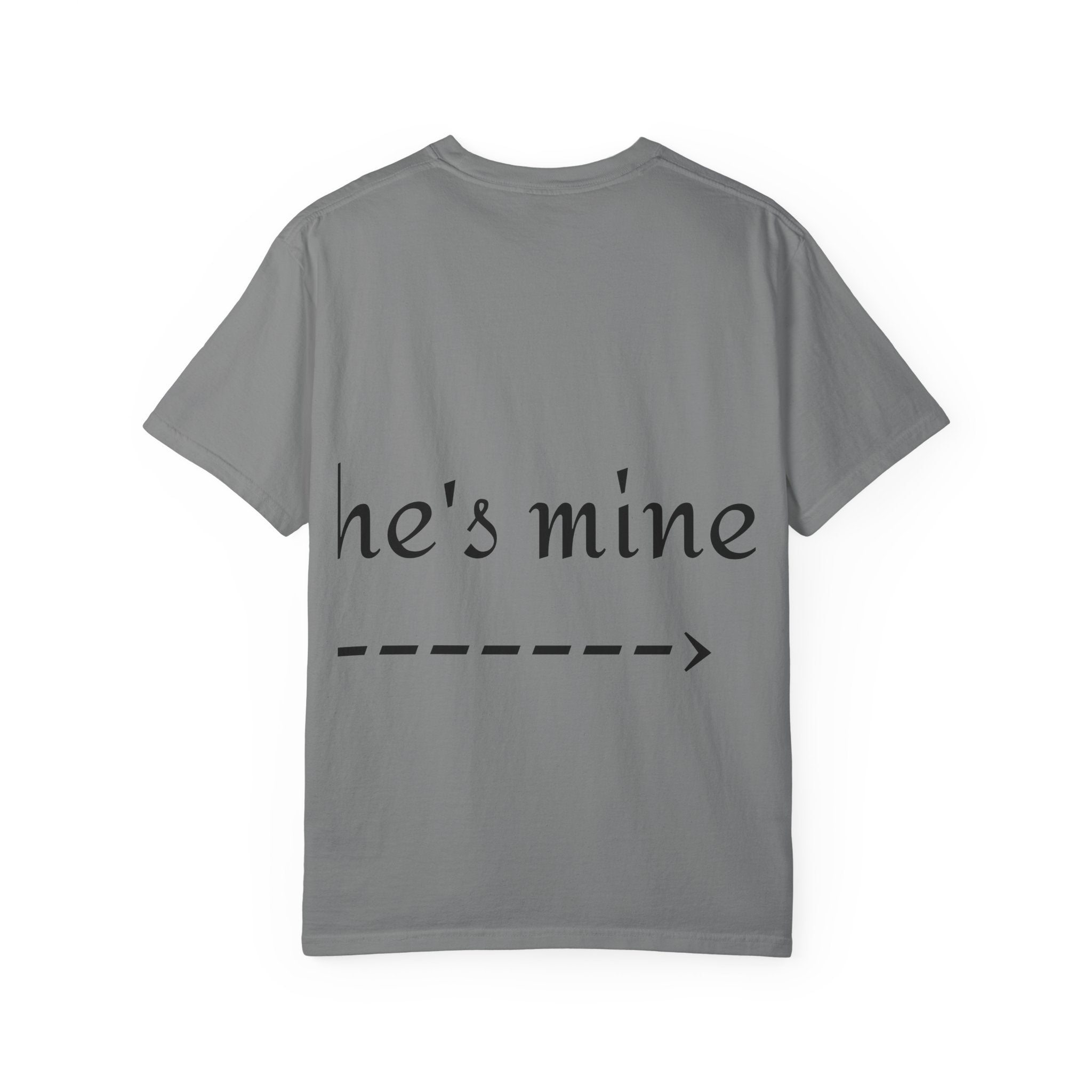 Graphic T-Shirt — "I Ride His Face / He's Mine" Couples Tee