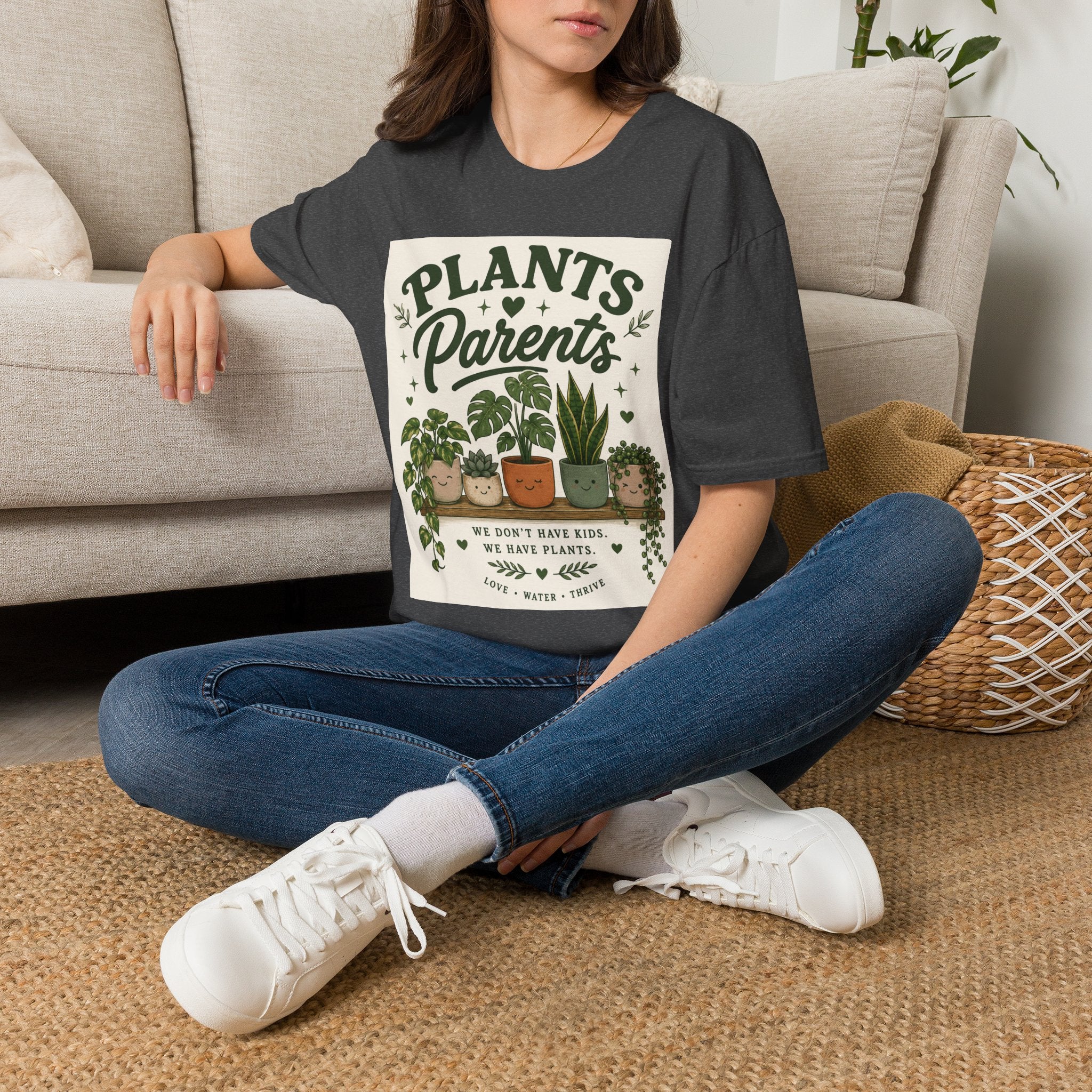 Plants Parents T-Shirt — Funny Plant Lover Graphic Tee