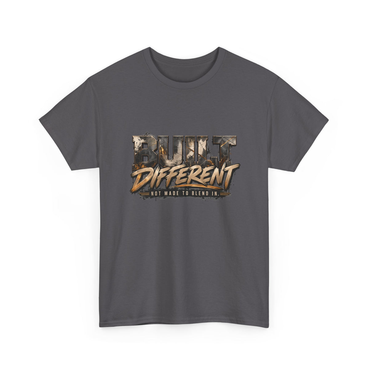 Built Different T-Shirt — 'Built Different' Graphic Tee for Athletes & Motivated Go-Getters