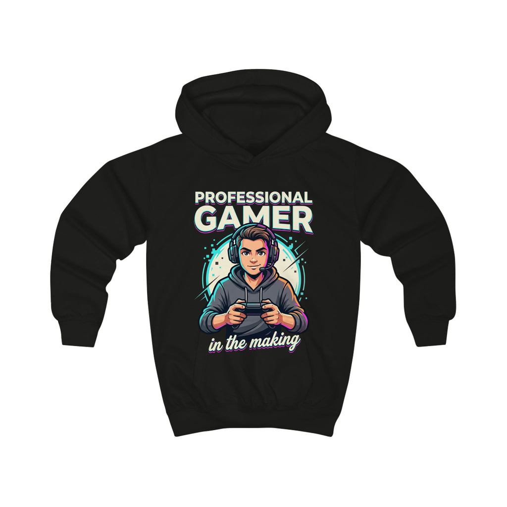 Kids Hoodie - "Professional Gamer in the Making" Youth Gaming Hoodie