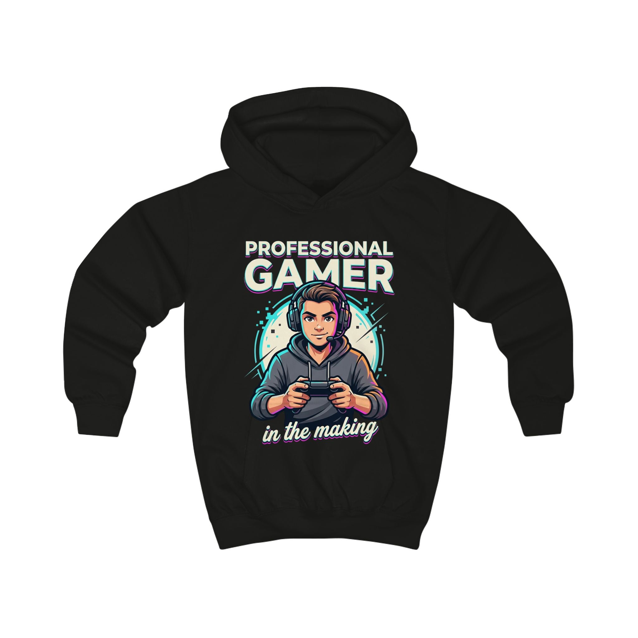 Kids Hoodie - "Professional Gamer in the Making" Youth Gaming Hoodie