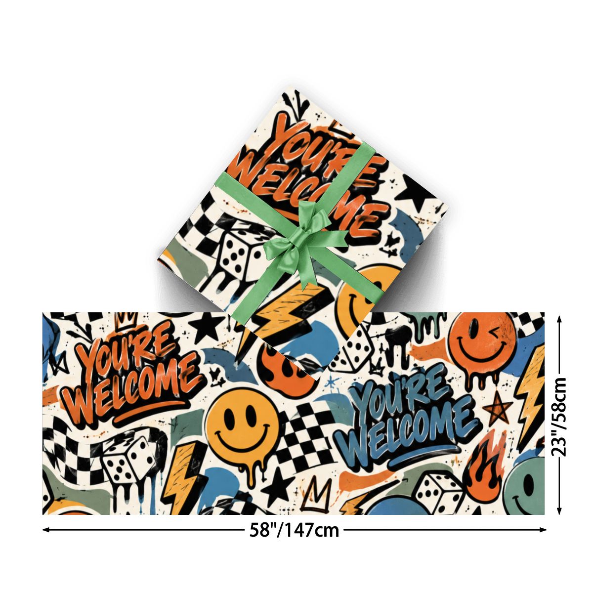 your welcome 3Pack Gift Wrapping Paper