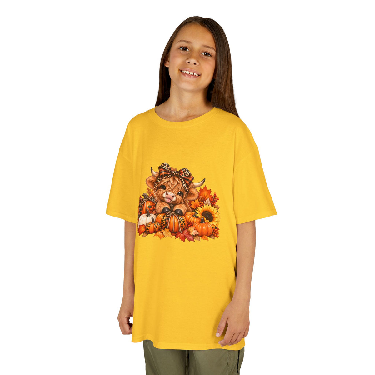 Kids Thanksgiving Harvest Pumpkin Tee