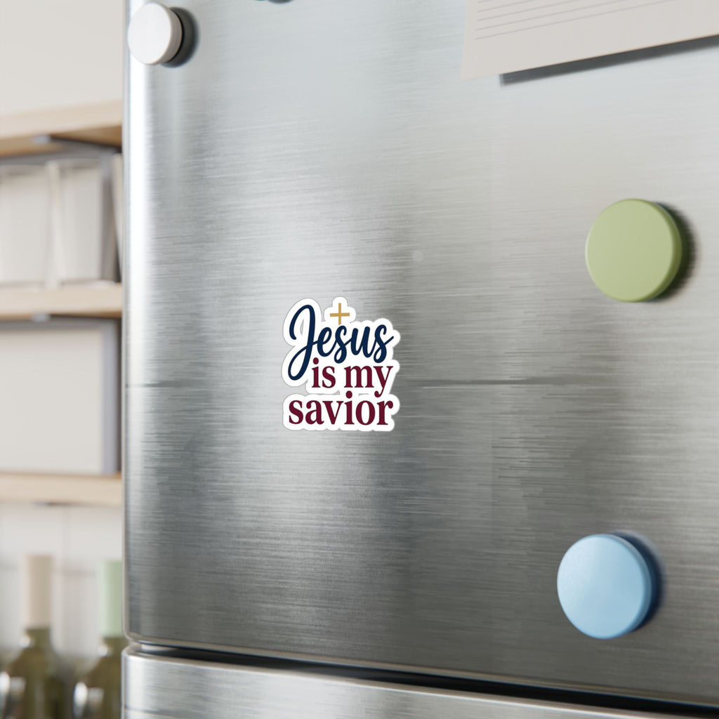 Jesus Is My Savior Vinyl Sticker