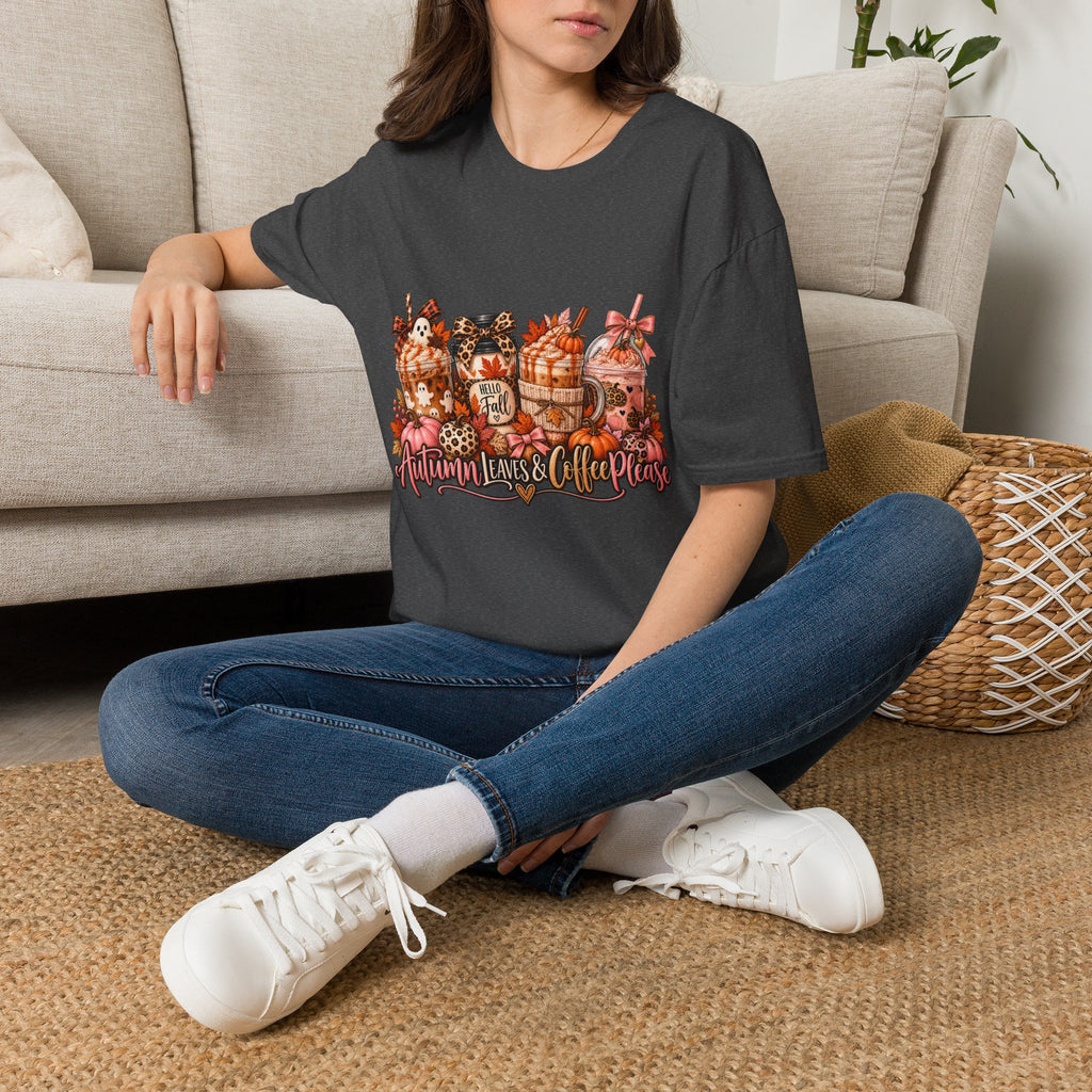 Autumn Harvest Coffee Crewneck Tee