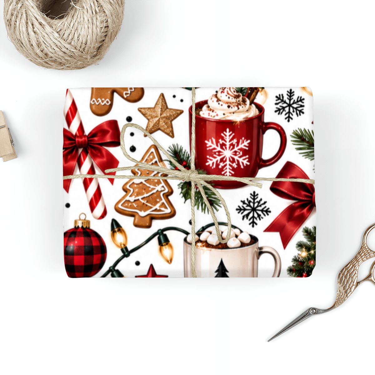Christmas 3Pack Gift Wrapping Paper