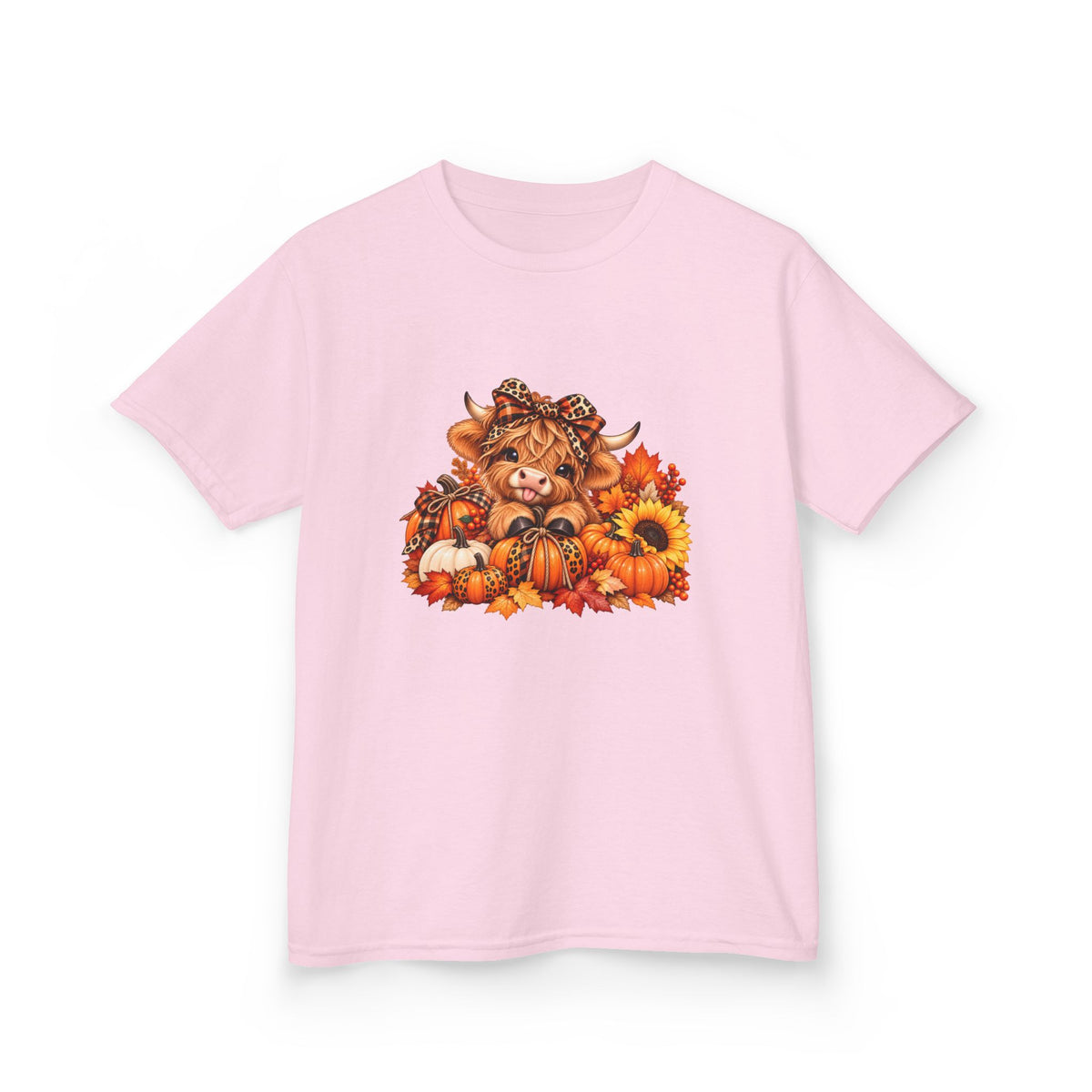Kids Thanksgiving Harvest Pumpkin Tee