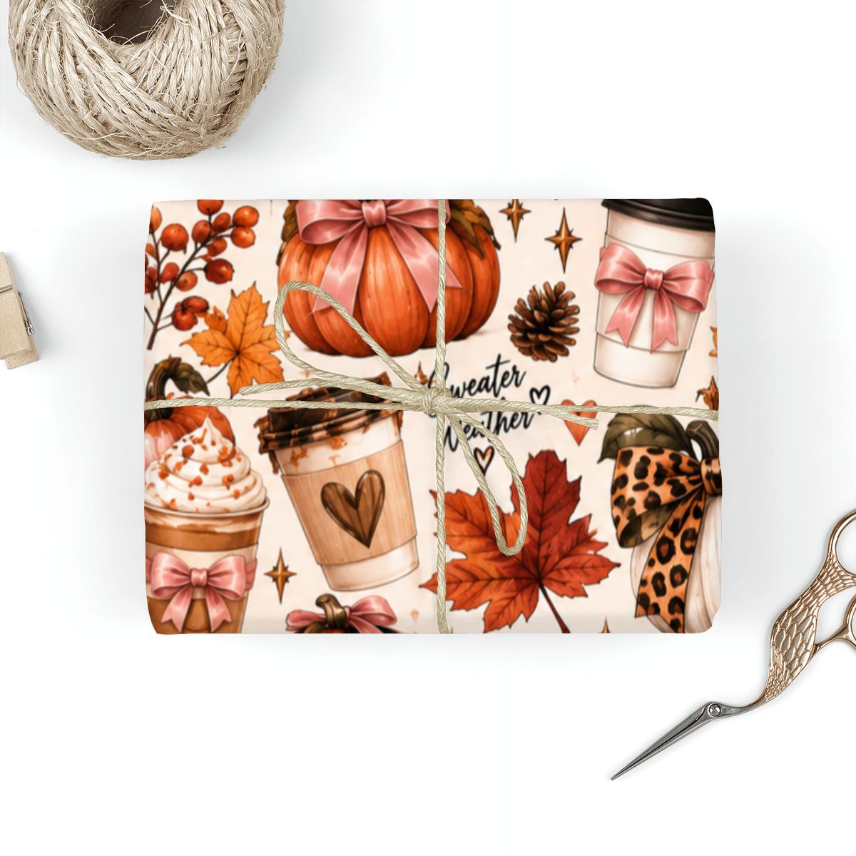 fall season 3Pack Gift Wrapping Paper