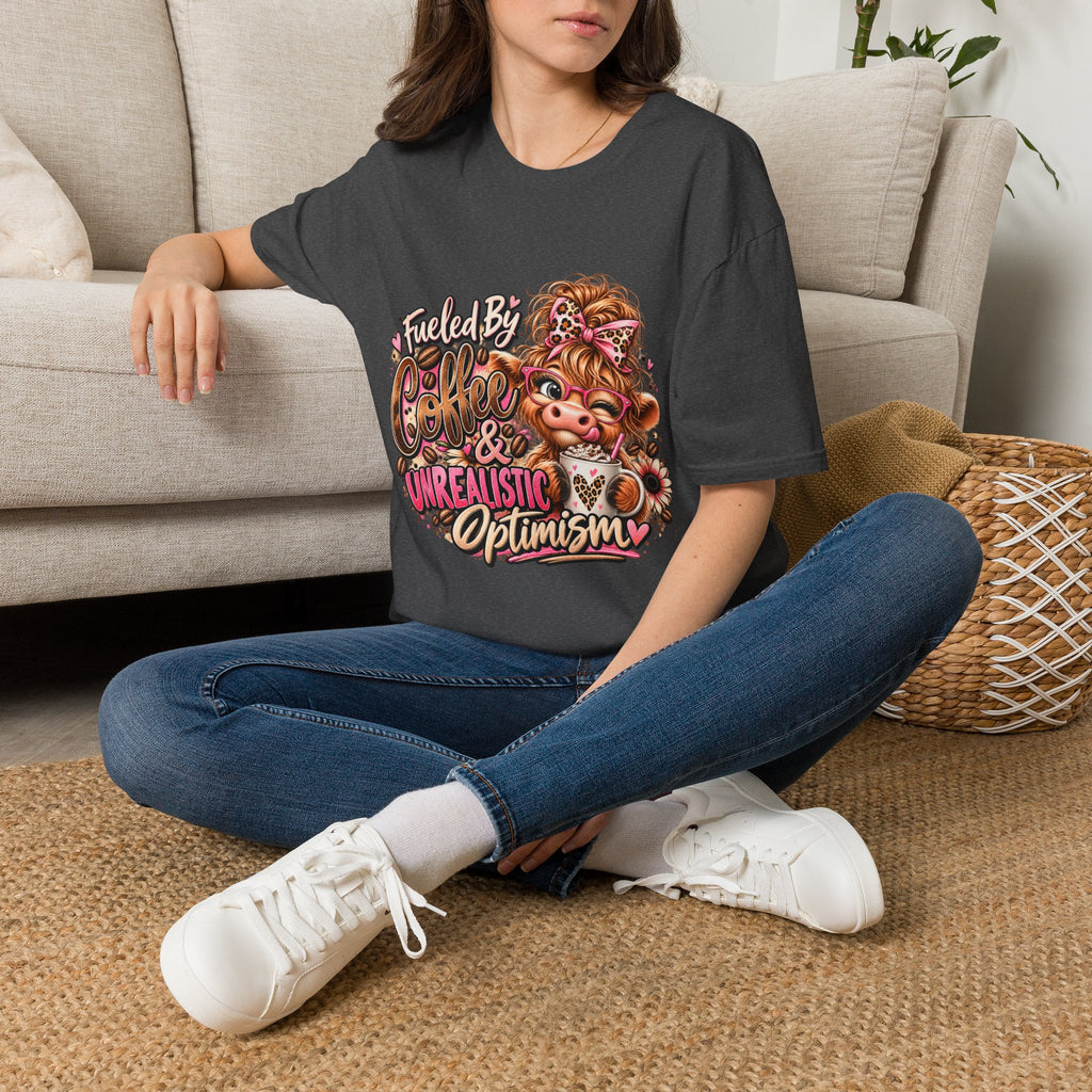 Fueled By Coffee & Unrealistic Optimism T-Shirt