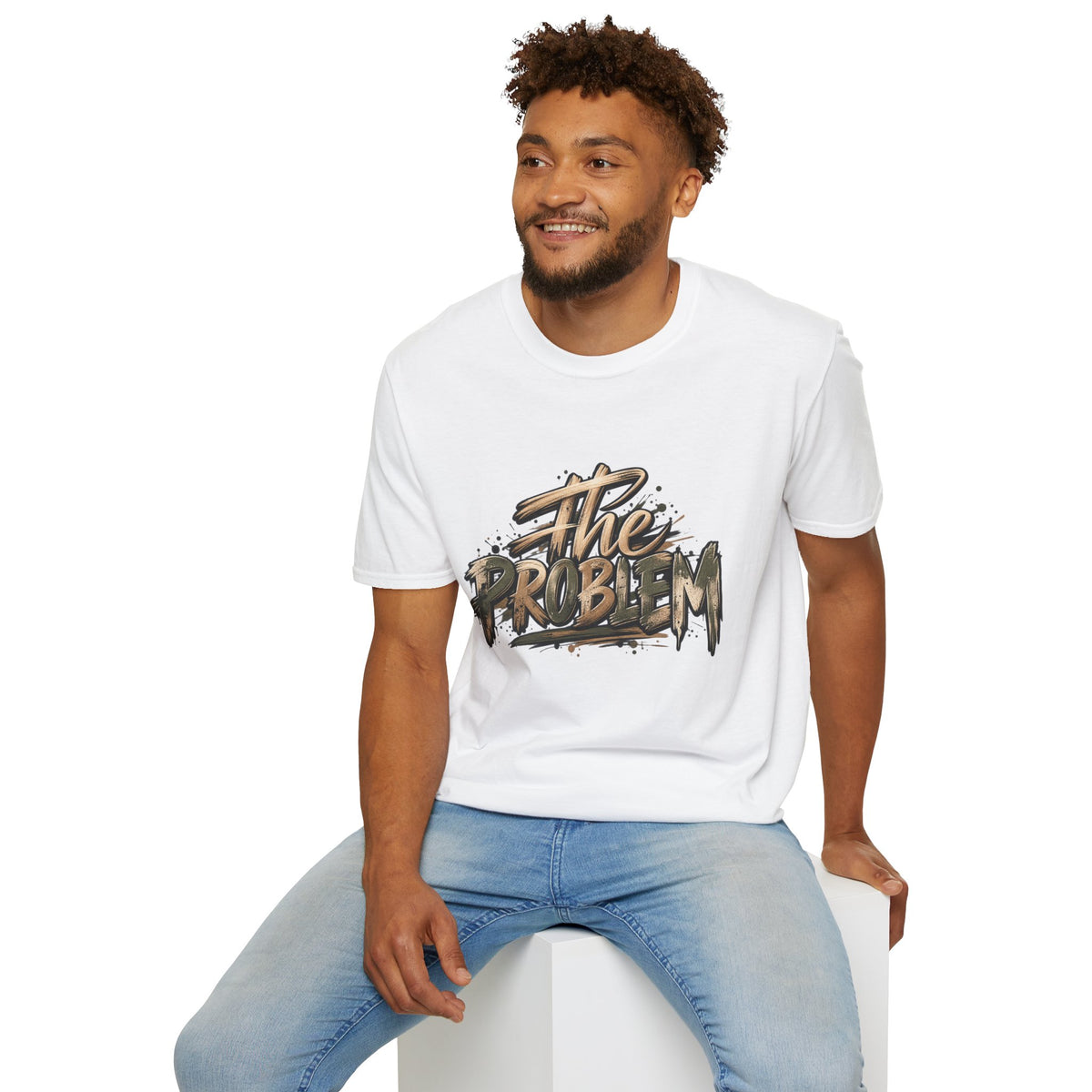 The Problem Graphic Tee — Urban Streetwear Graffiti T-Shirt