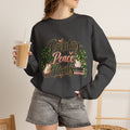 Plant Lover Sweatshirt — "Protecting My Peace & My Plants" Cozy Crewneck