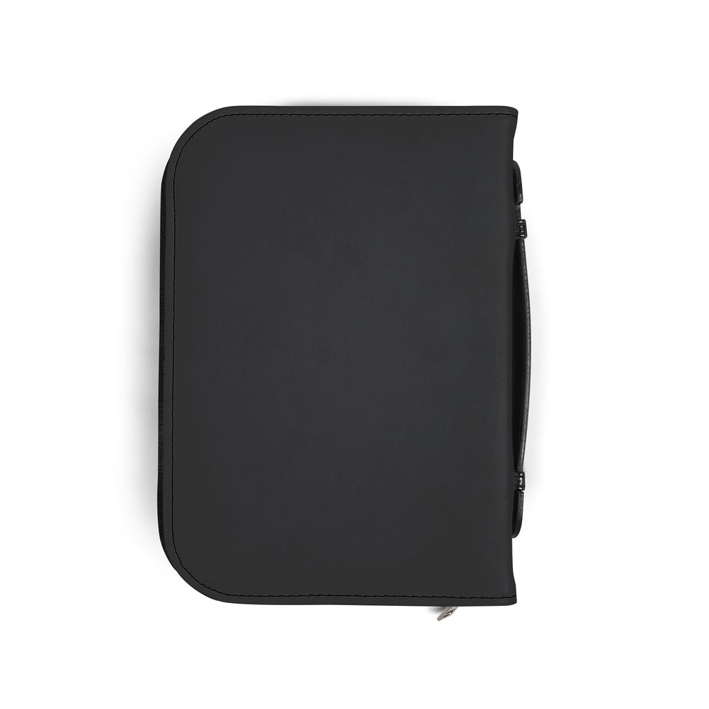 Bible Cover — "Name of the Father and Holy Spirit" Zippered Scripture Protector