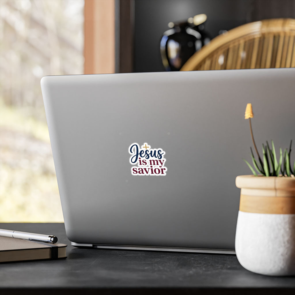 Jesus Is My Savior Vinyl Sticker
