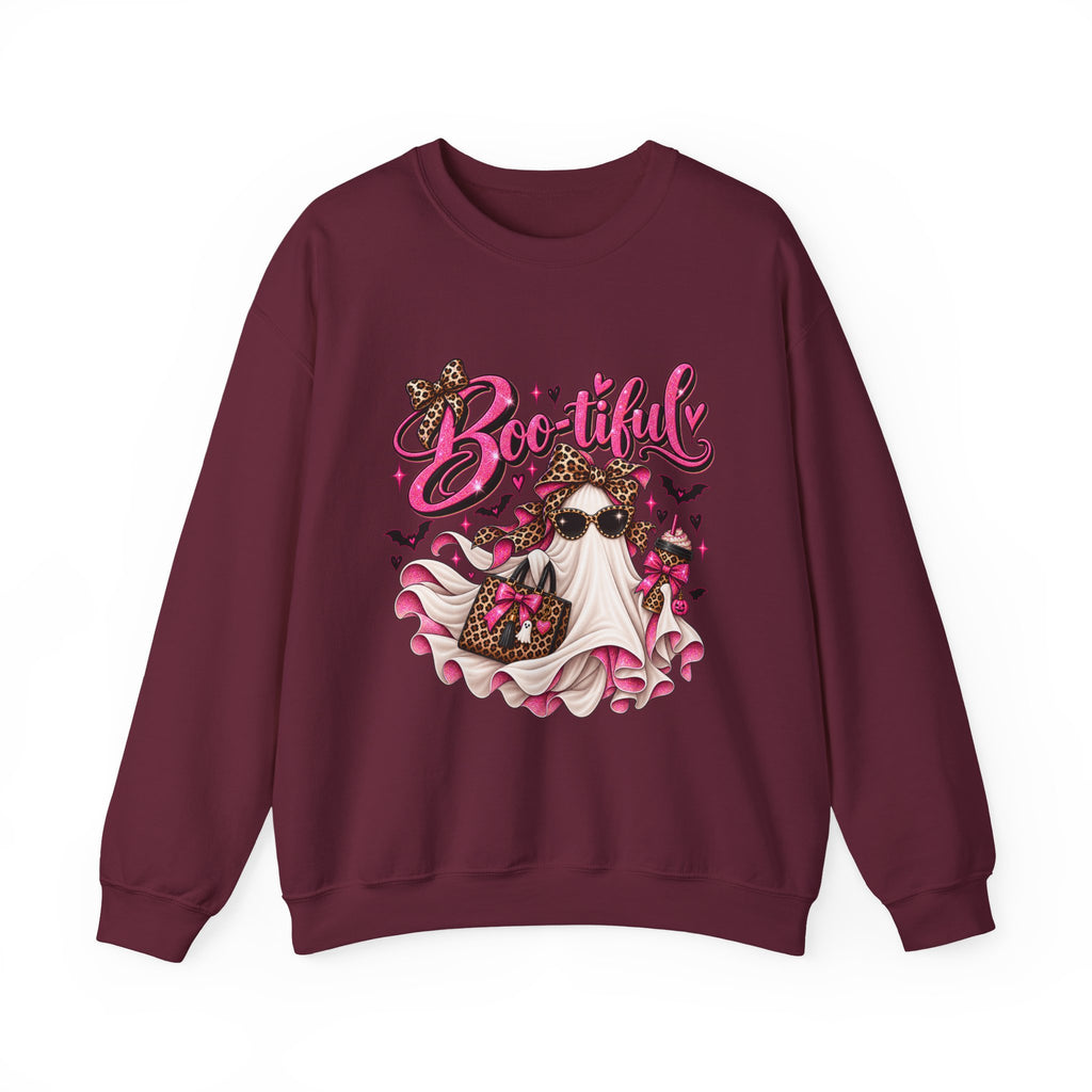 Boo-itful Ghost Crewneck Sweatshirt