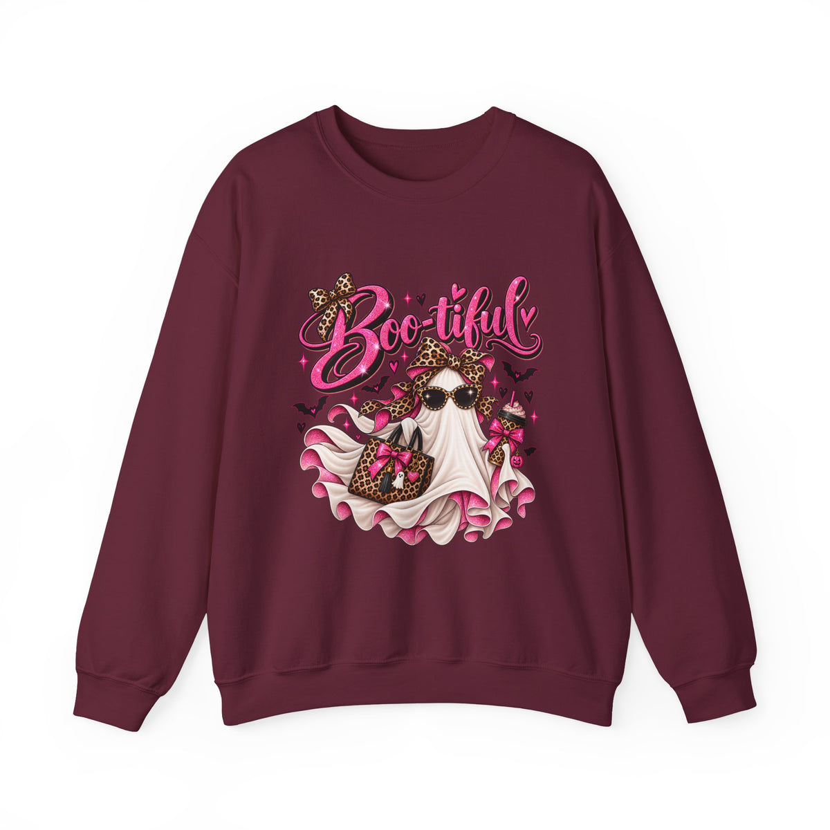 Boo-itful Ghost Crewneck Sweatshirt