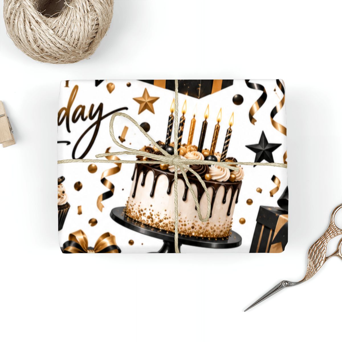 happy birthday 3Pack Gift Wrapping Paper