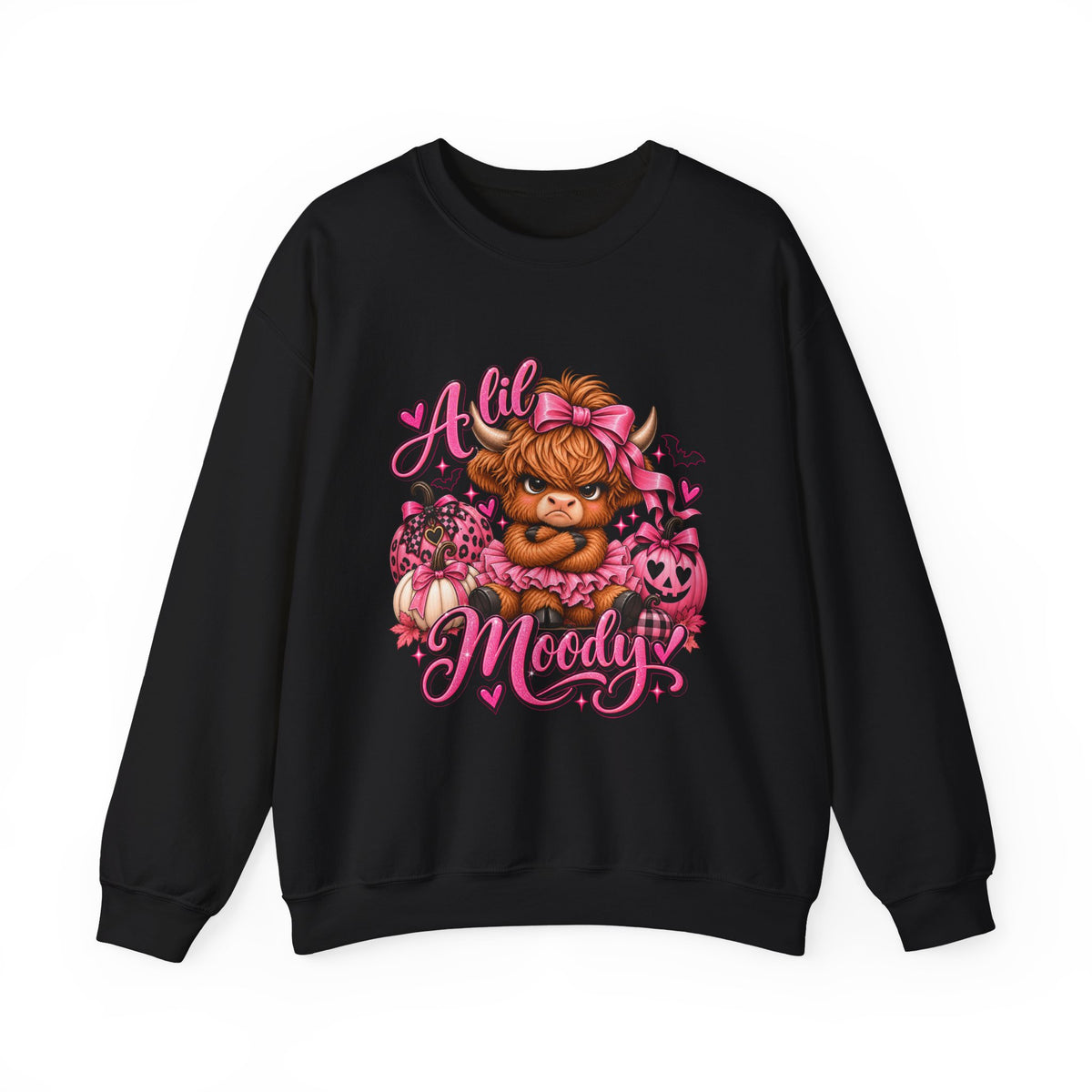 Crewneck Sweatshirt — "A Lil Moody"