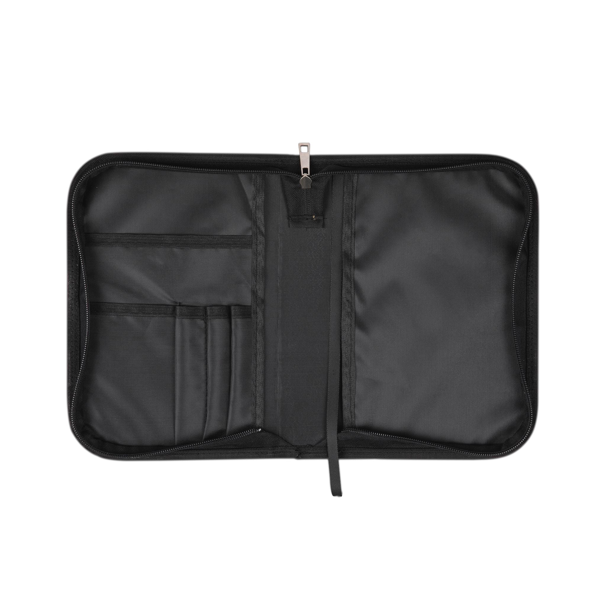 Bible Cover — "Name of the Father and Holy Spirit" Zippered Scripture Protector