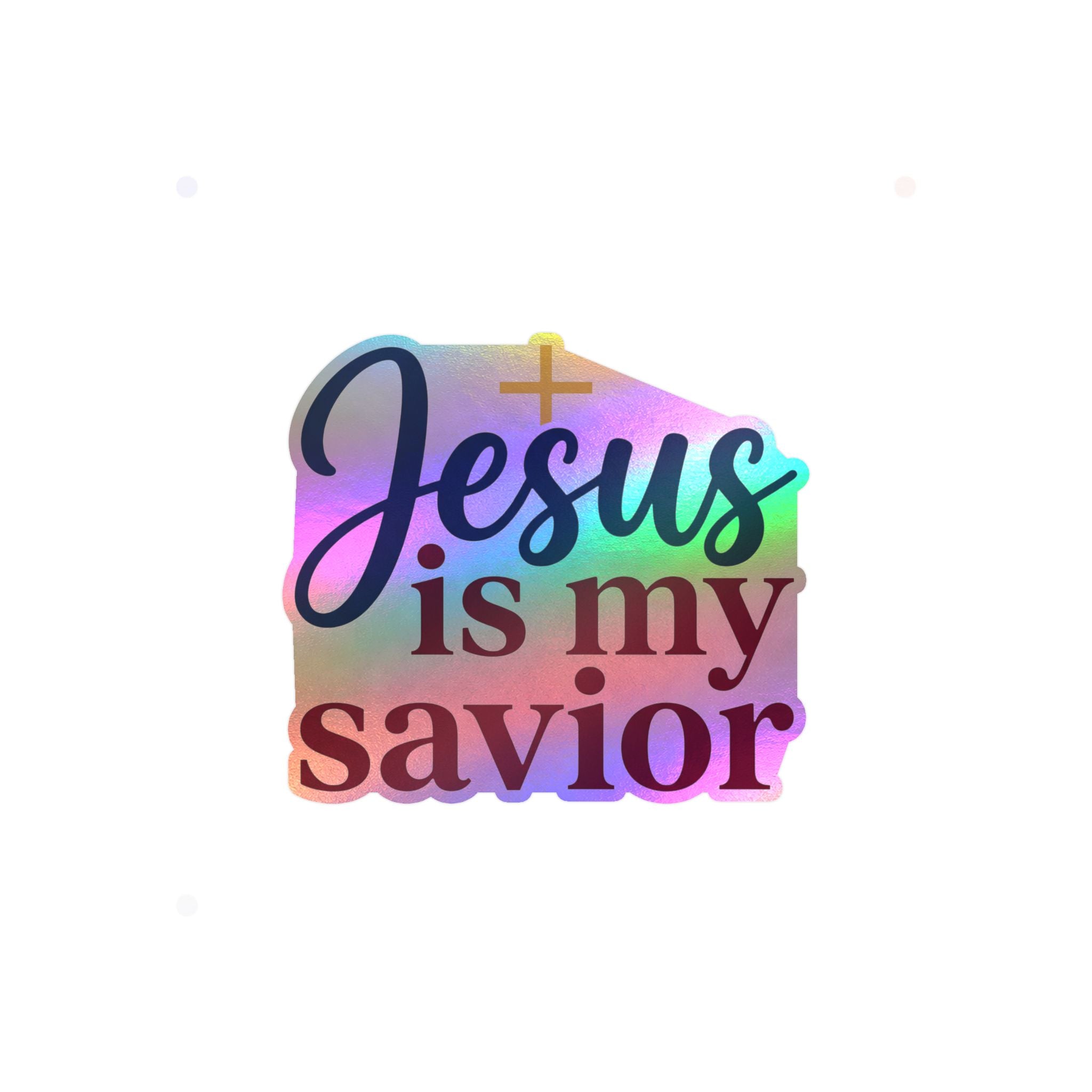 Jesus Is My Savior Vinyl Sticker